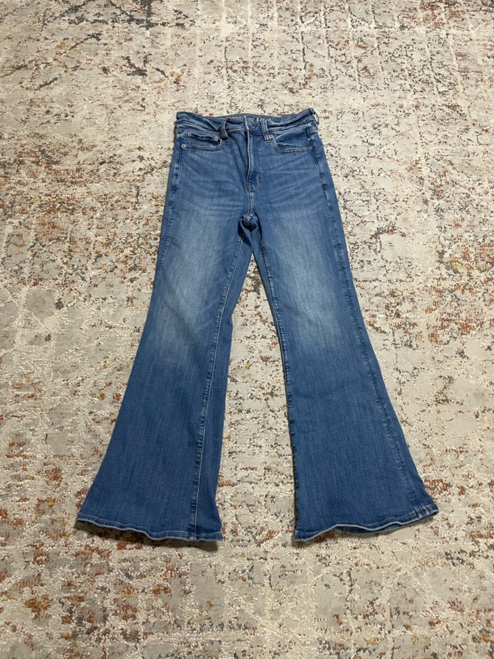 American Eagle Outfitters Medium Blue Flare Jeans